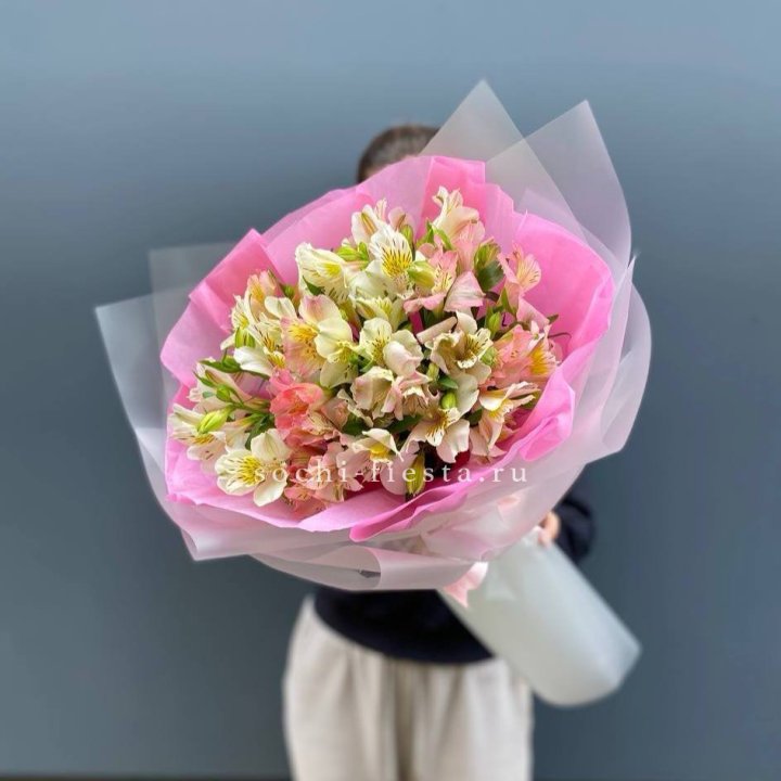 букет альстромерий "Черри" в Красноярске