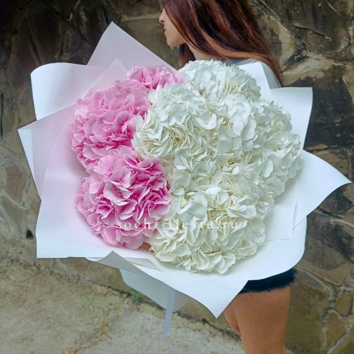 Букет гортензий №2 в Красноярске
