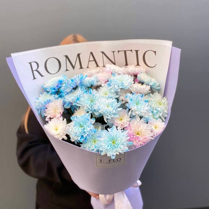 Букет кустовых хризантем в Красноярске