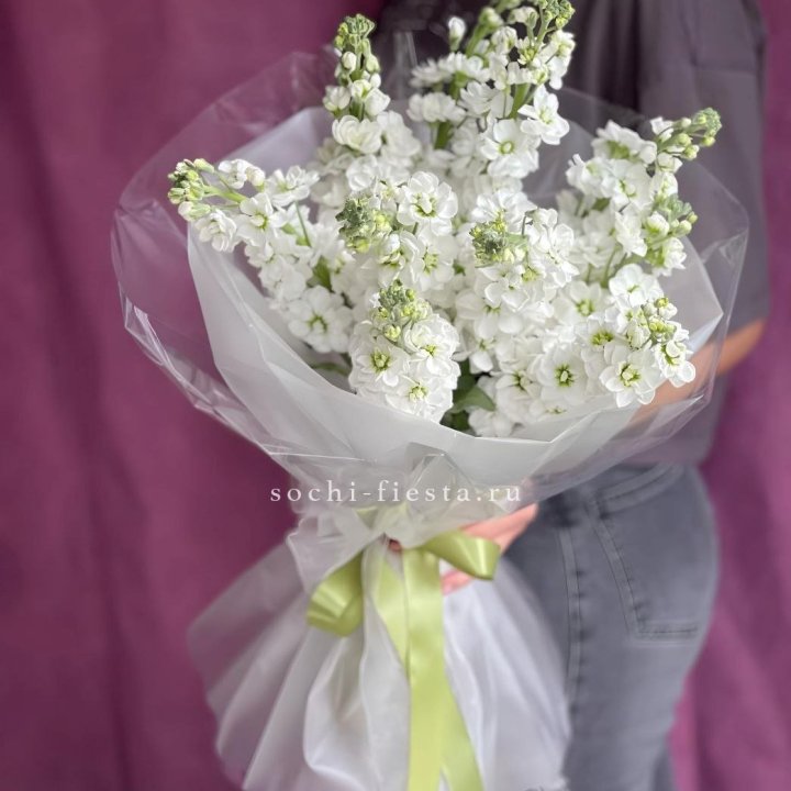 Букет ароматной маттиоллы №1 в Красноярске