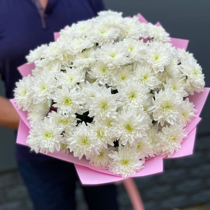  Букет 15 хризантем  в Красноярске