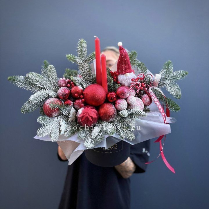 Композиция "Мери крисмас ред" в Красноярске