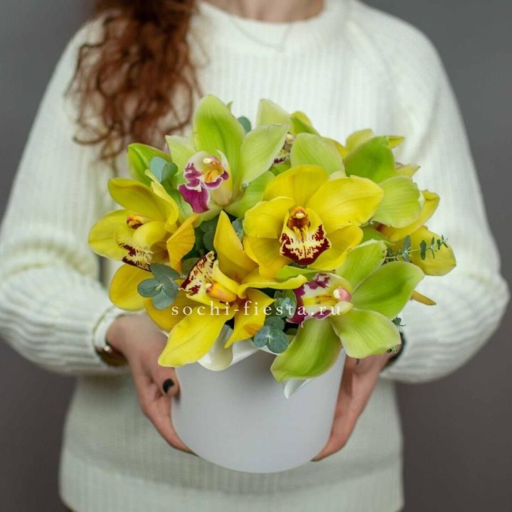 Бокс с орхидей №1 в Красноярске