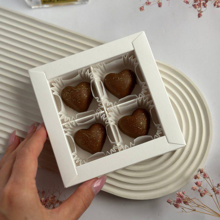 Бельгийский шоколад сердца в Красноярске
