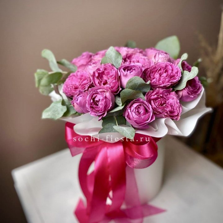 Розы Мисти баблс 7 веточек в Красноярске