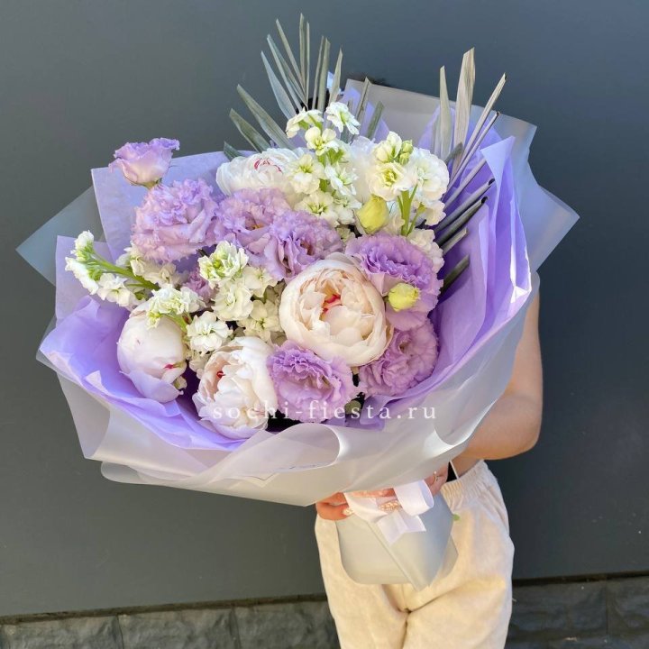  Букет "Лавандовое мороженое" в Красноярске