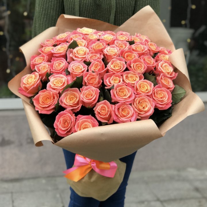 55 роз мисс пигги в Красноярске