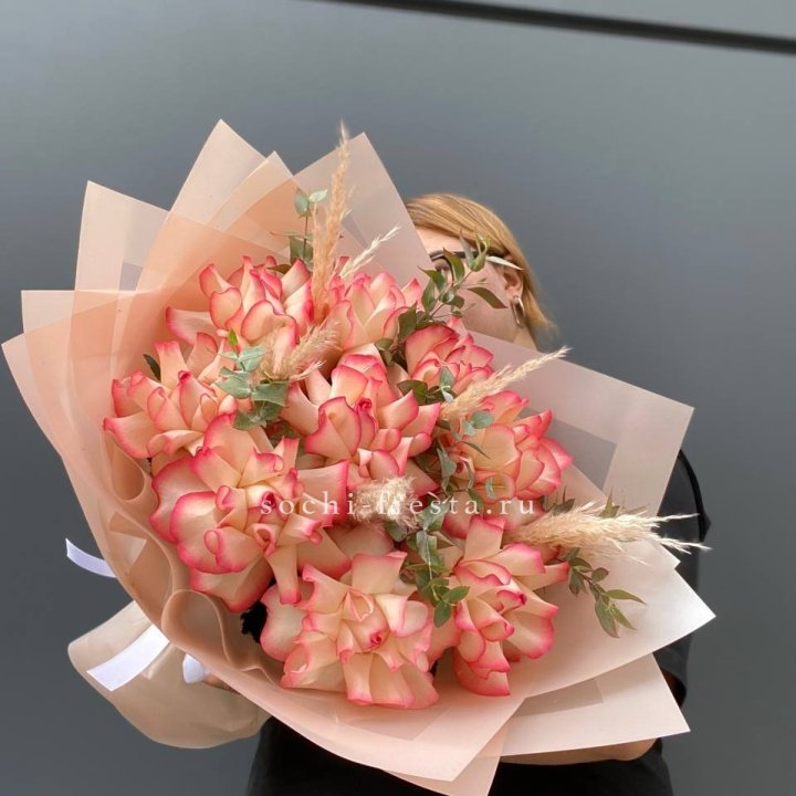 9 Французских роз Джумилия  в Красноярске