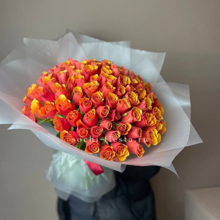 101 кенийская огненная роза  в Красноярске