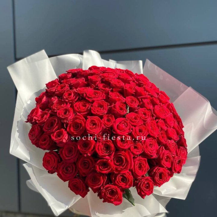 101 высокая роза в Красноярске