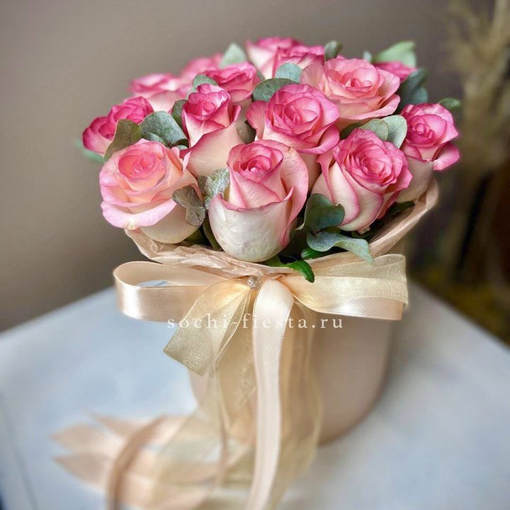 19 Роз Джумилия в коробке в Красноярске