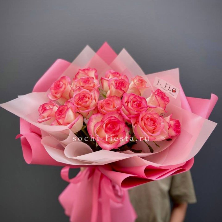 15 роз "Джумилия" в Красноярске