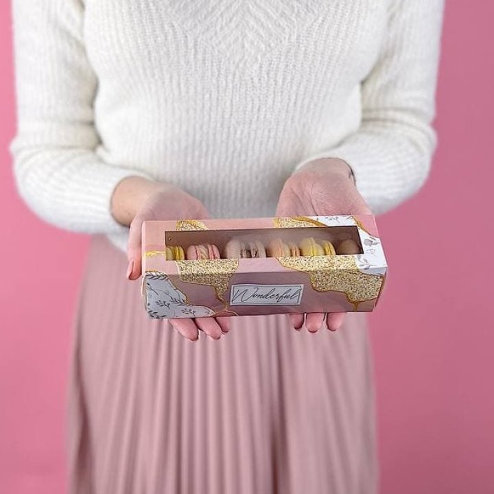 Коробка макаронс 5 шт. в Красноярске