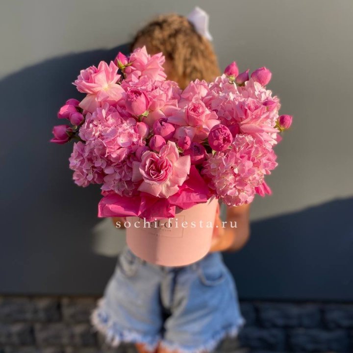 Цветочная композиция "Пасион" в Красноярске