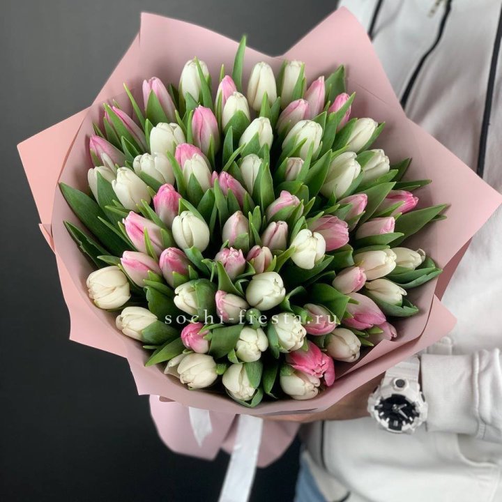 61 тюльпан микс в Красноярске