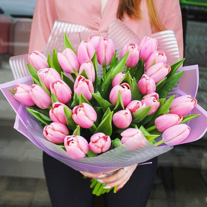 25 тюльпанов "Айс крем" в Красноярске