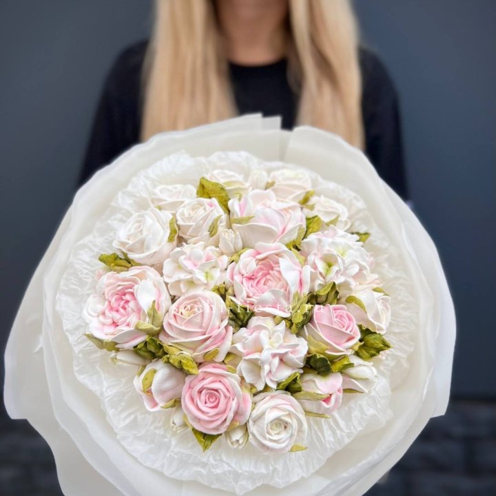 Сладкий букет из ЗЕФИРА нежный в Красноярске